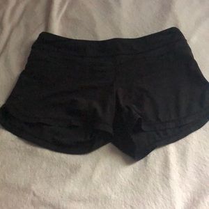 Black Lululemon shorts
